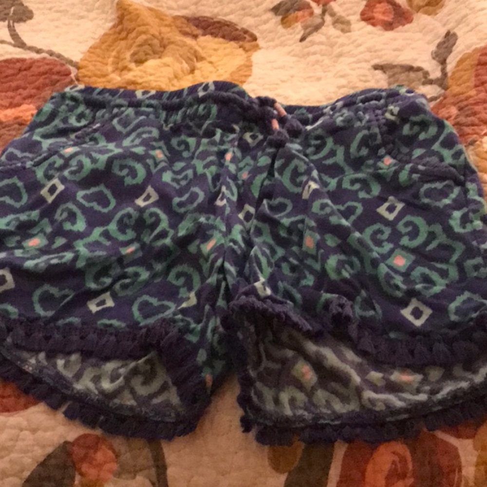 Ocean blue shorts
